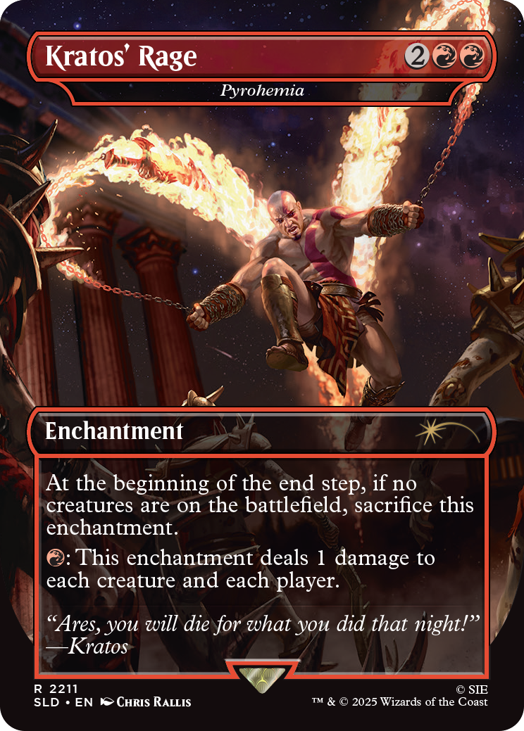 Magic: the Gathering - Secret Lair Drop Series: Secret Lair x Playstation: God of War - Greek - The Upkeep