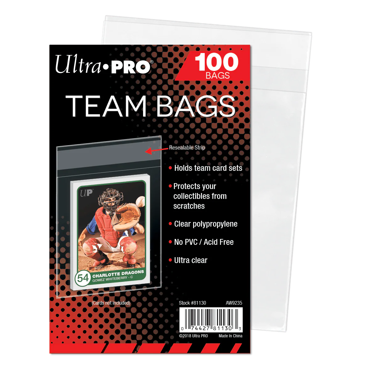 Ultra Pro - Team Bags – 100 stuks - The Upkeep