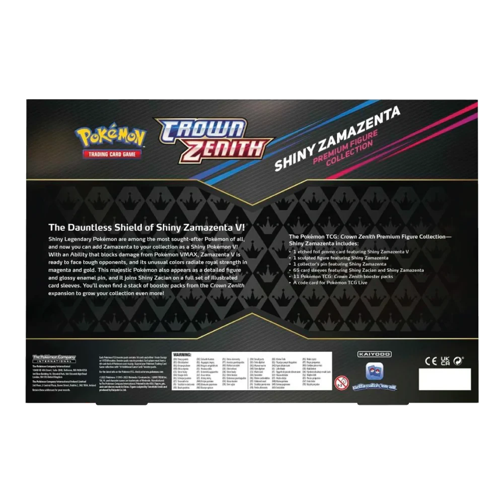 Pokémon: Shiny Zamazenta Premium Figure Collection - The Upkeep