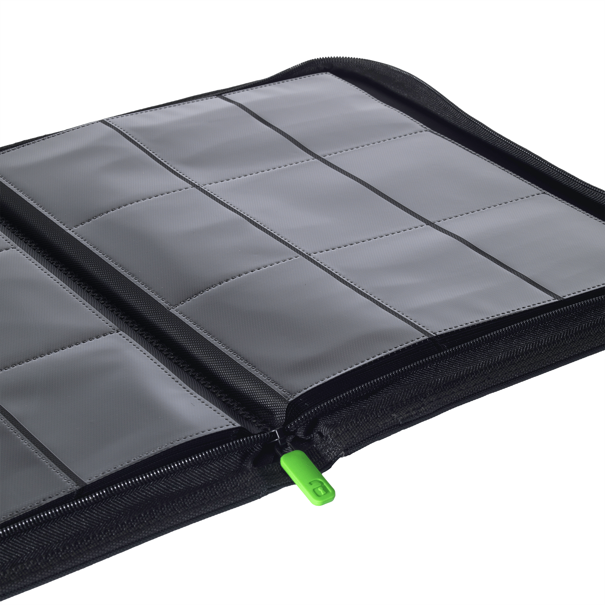 9-Pocket Exo-Tec® Zip Binder Signature Black - The Upkeep