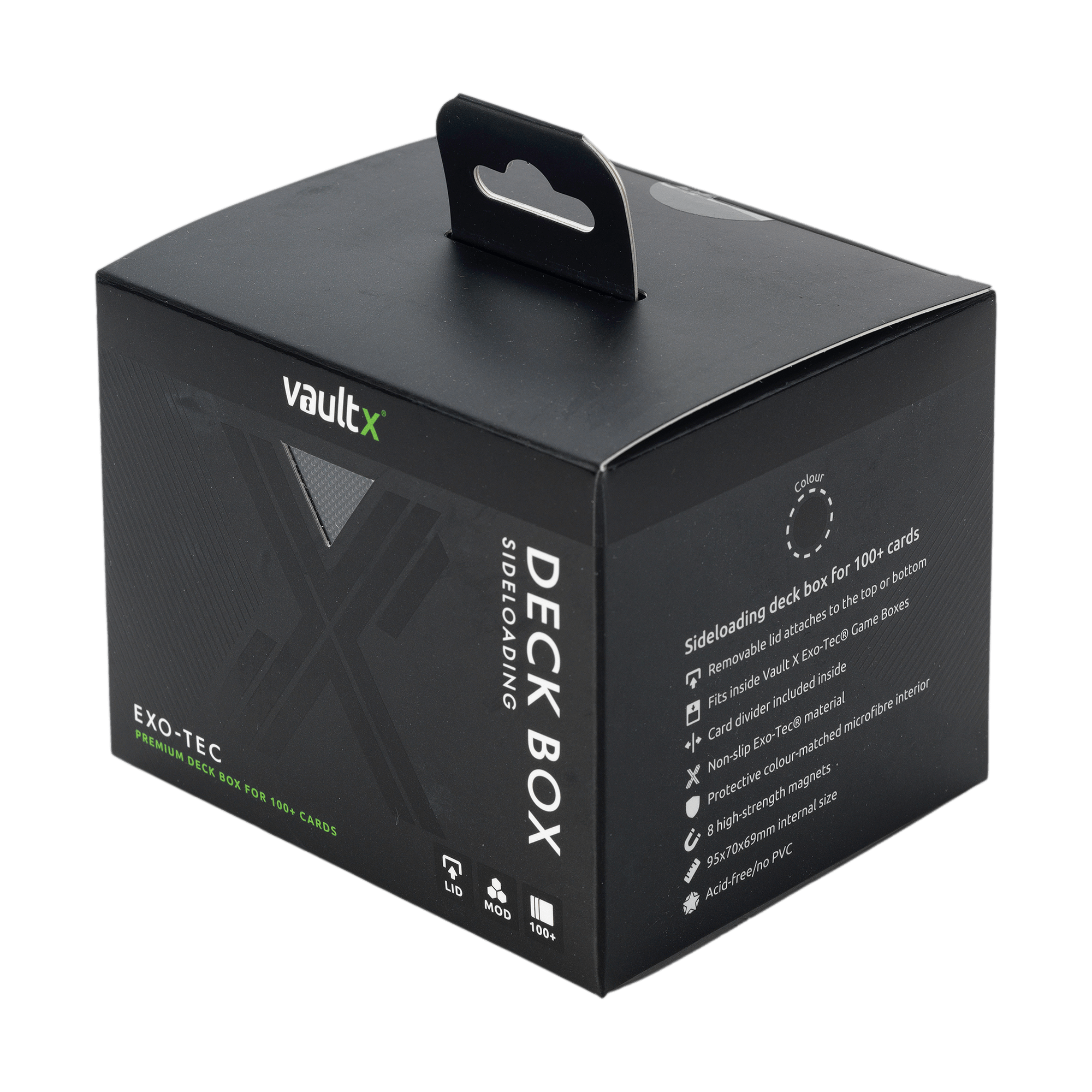 Exo-Tec® Sideloading Deck Box 100+ Signature Black - The Upkeep