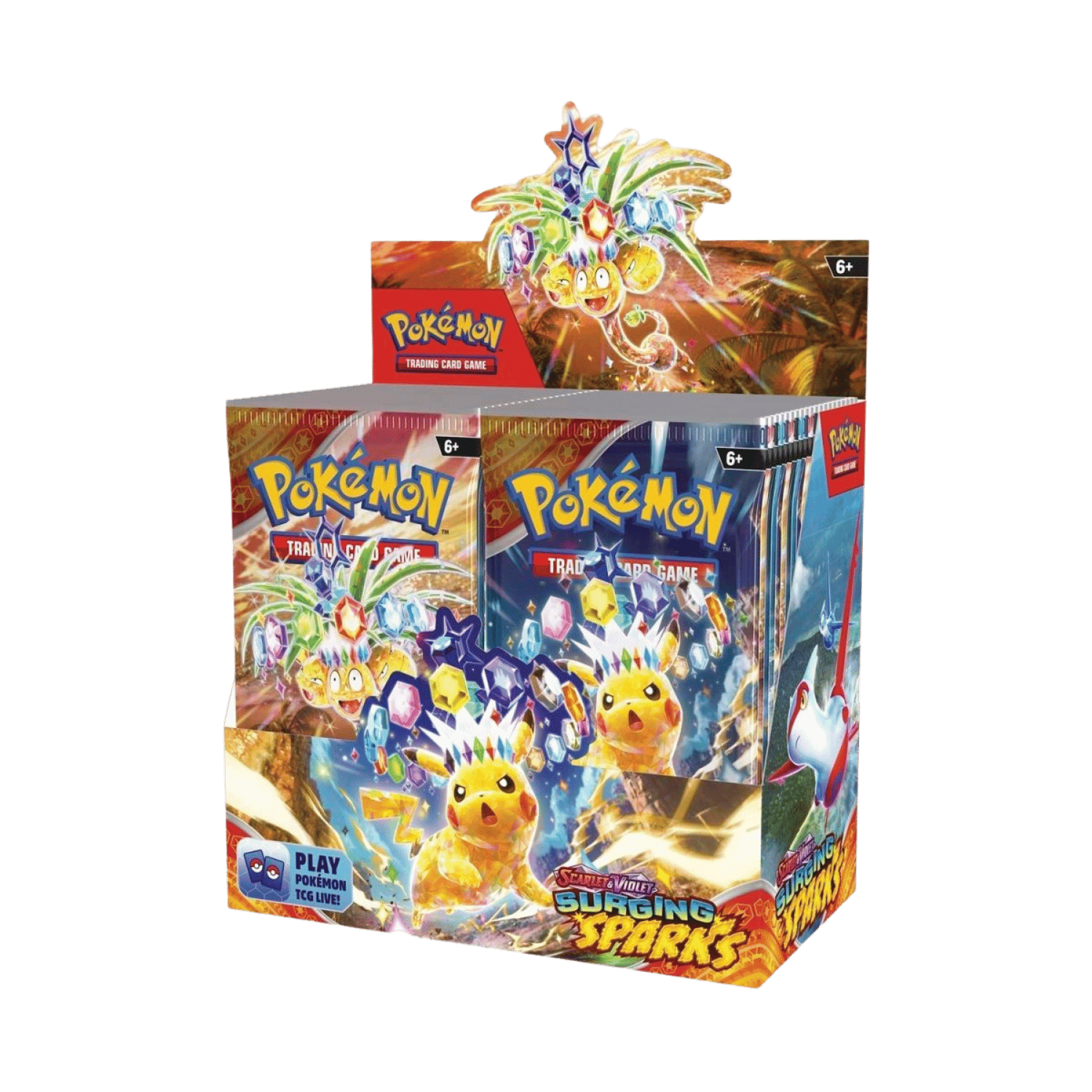 Pokémon: Surging Sparks - Booster Box - The Upkeep
