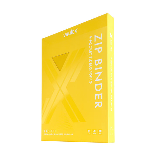 9-Pocket Exo-Tec® Zip Binder Sunrise Yellow