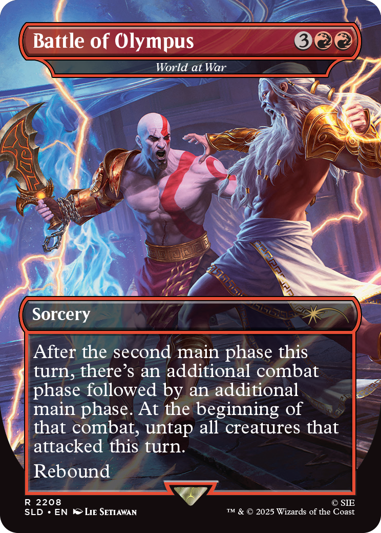 Magic: the Gathering - Secret Lair Drop Series: Secret Lair x Playstation: God of War - Greek - The Upkeep