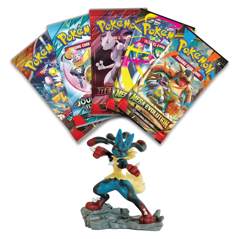 Pokémon: Mega Lucario ex Figure Collection - The Upkeep